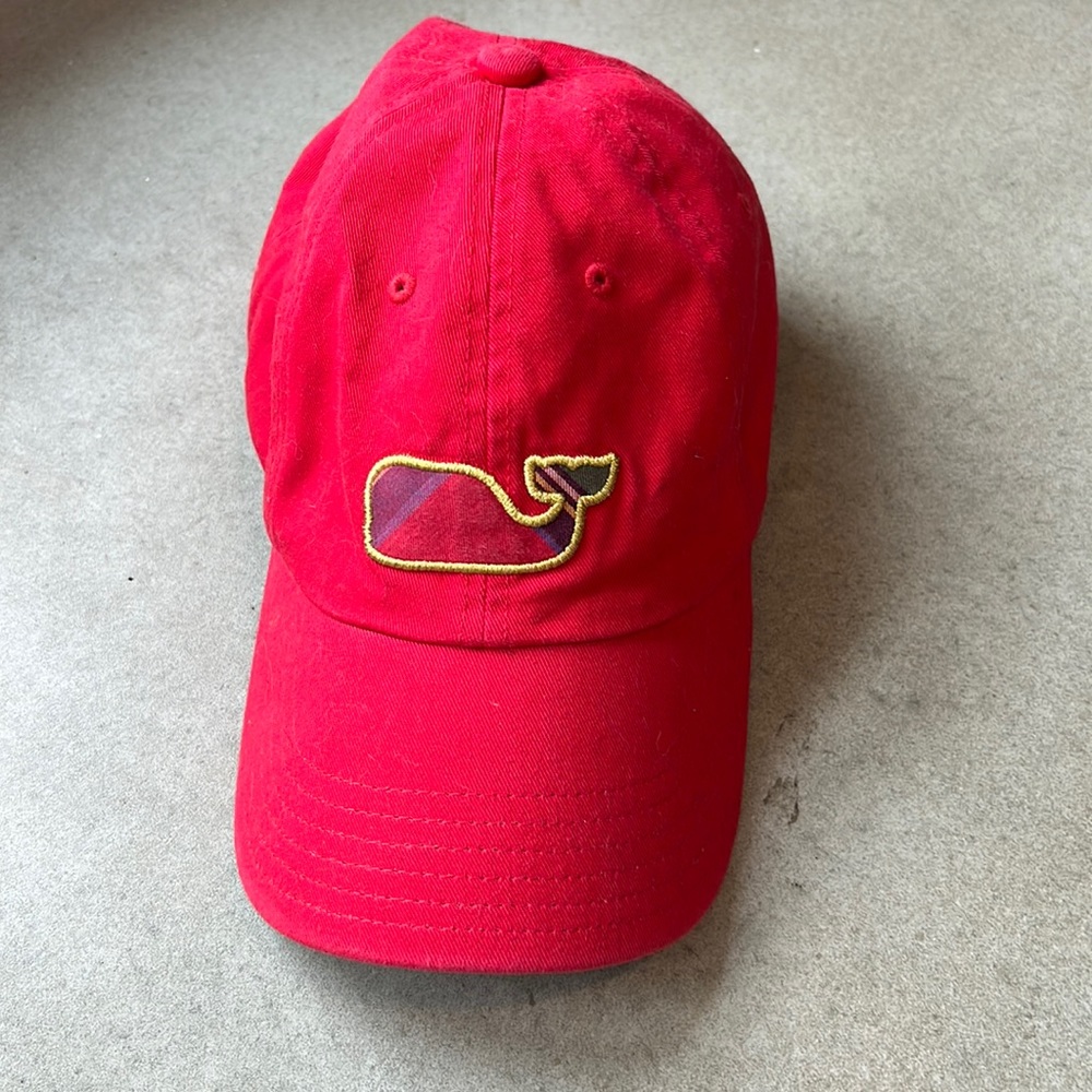 Vineyard Vines Red Kids Hat